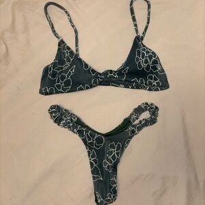 Puakenikeni Floral Bikini Set